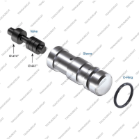 Клапан бустерный (тип 2, с резиновым кольцом)