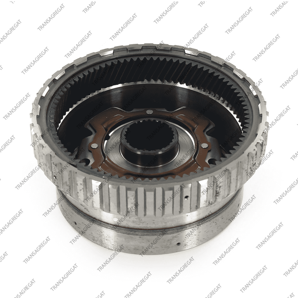 Планетарный редуктор задний (4 сателлита по 21 зубу, с коронной шестерней)