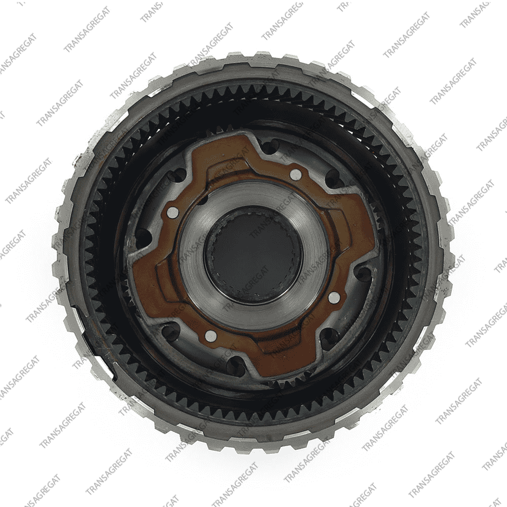 Планетарный редуктор задний (4 сателлита по 21 зубу, с коронной шестерней)